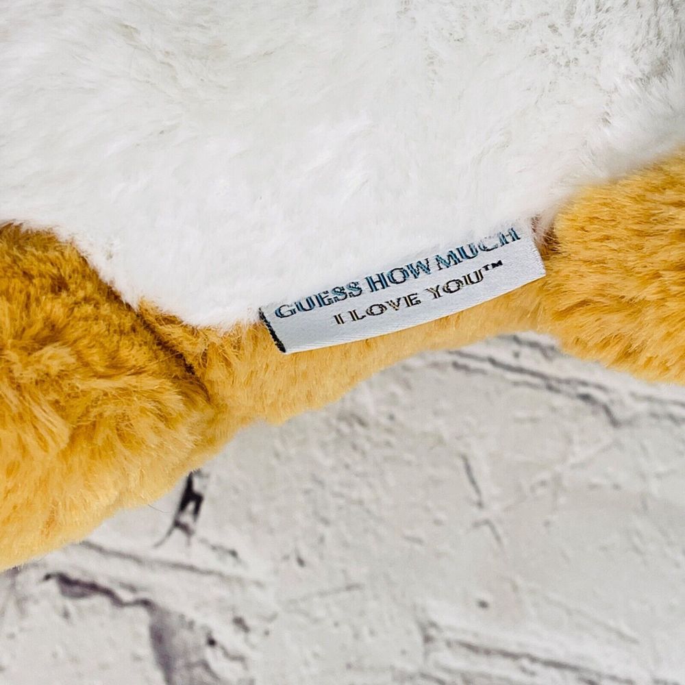 Guess How Much I Love You Brown Hare Bunny 14” Plush Kids Preferred Bendable Ear - Picture 12 of 13